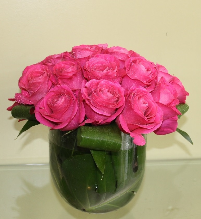 Hot Pink Roses